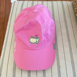 American Needle Masters Golf Tournament Pink Cotton Adjustable Hat Women 2015